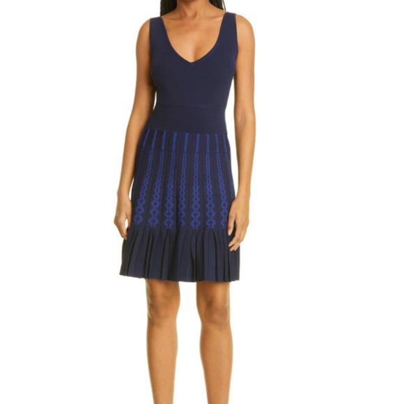 Ted Baker Julote Flippy Knit Skater Dress - Picture 2 of 9